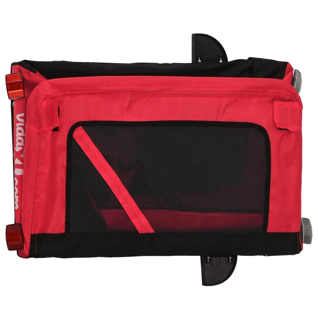 Rimorchio/carrello per animali domestici rosso 02_0044367