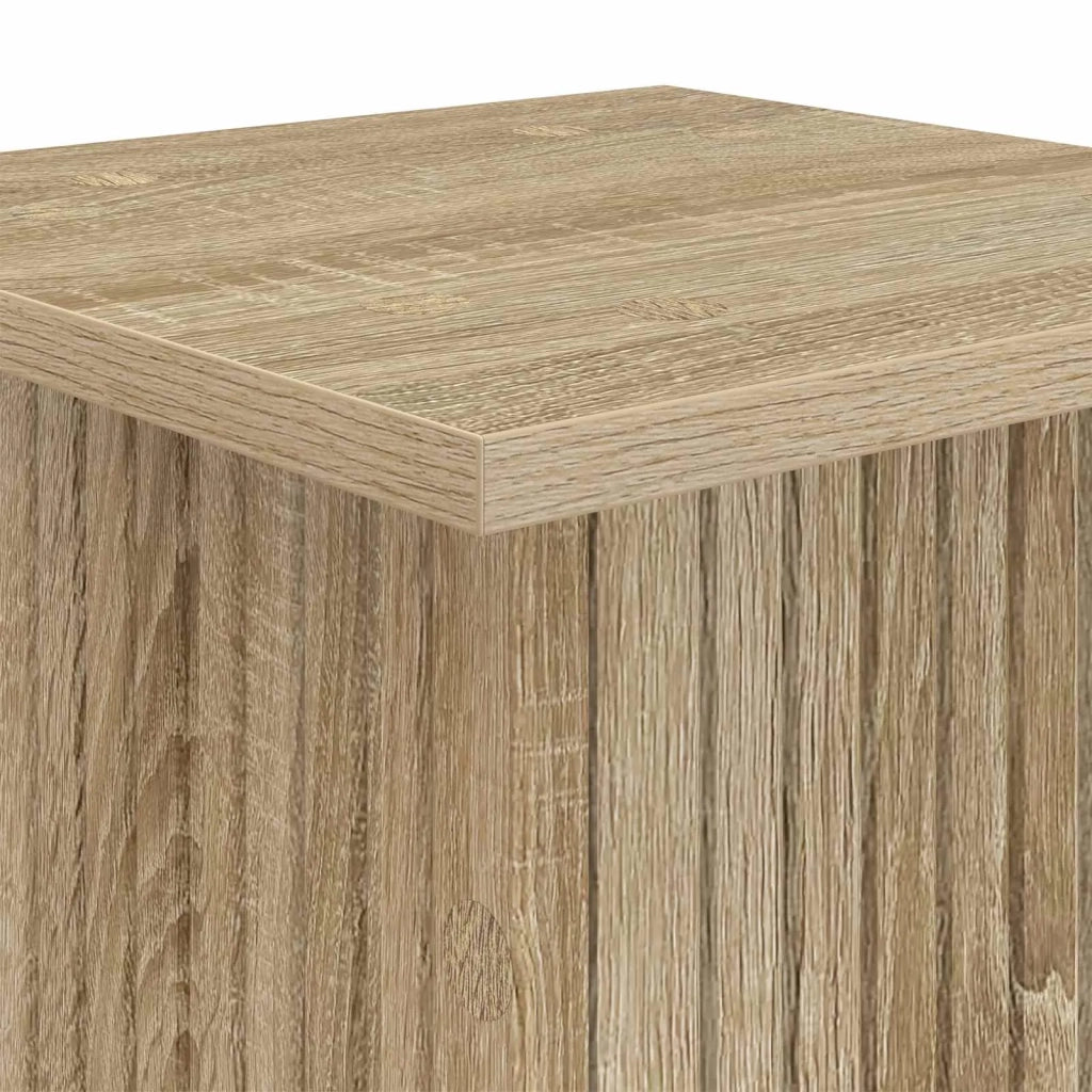 Supporto per piante | Sostegno per piante 2 pz Rovere Sonoma 30,5 x 30 x 43 cm