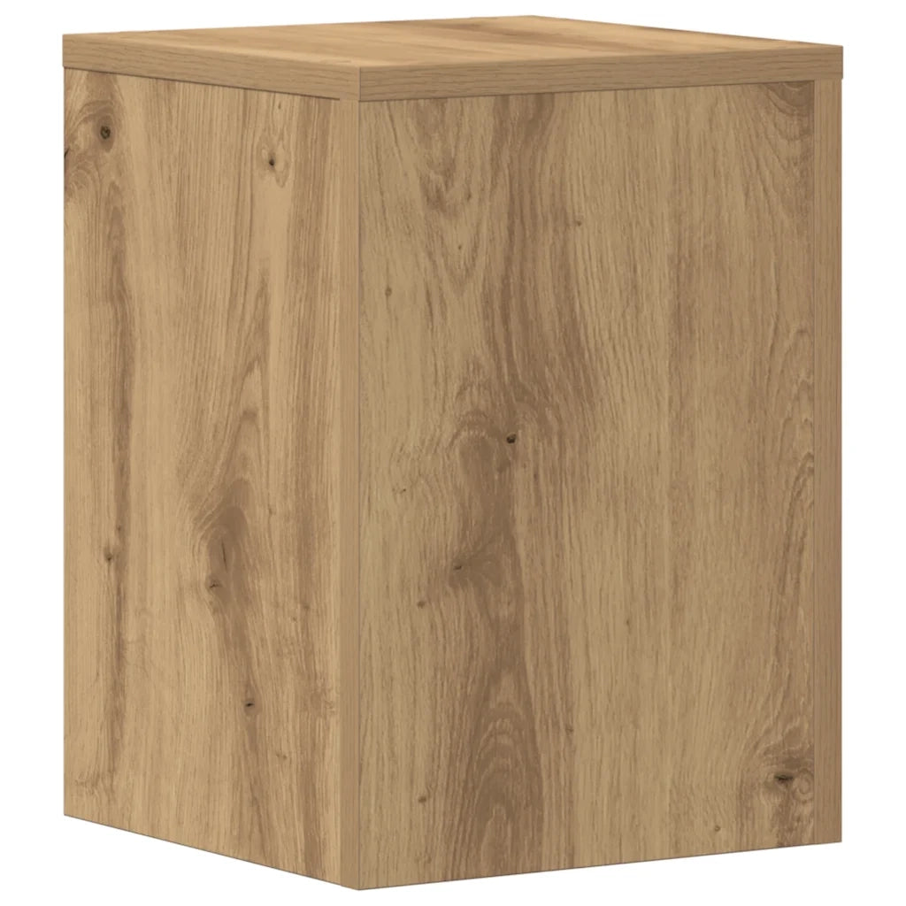 Supporti per piante | Sostegno per piante 2 pz Rovere 25x25x35 cm in Multistrato