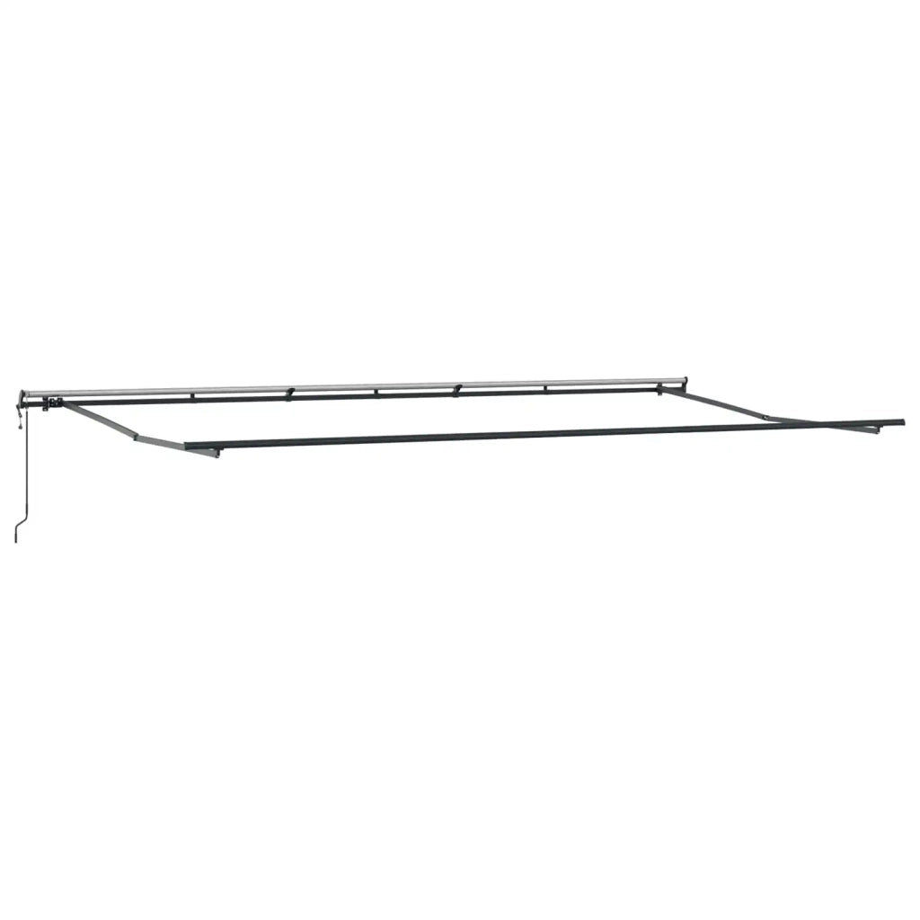Tenda Retrattile arancione e marrone 600 × 350 cm 3331707