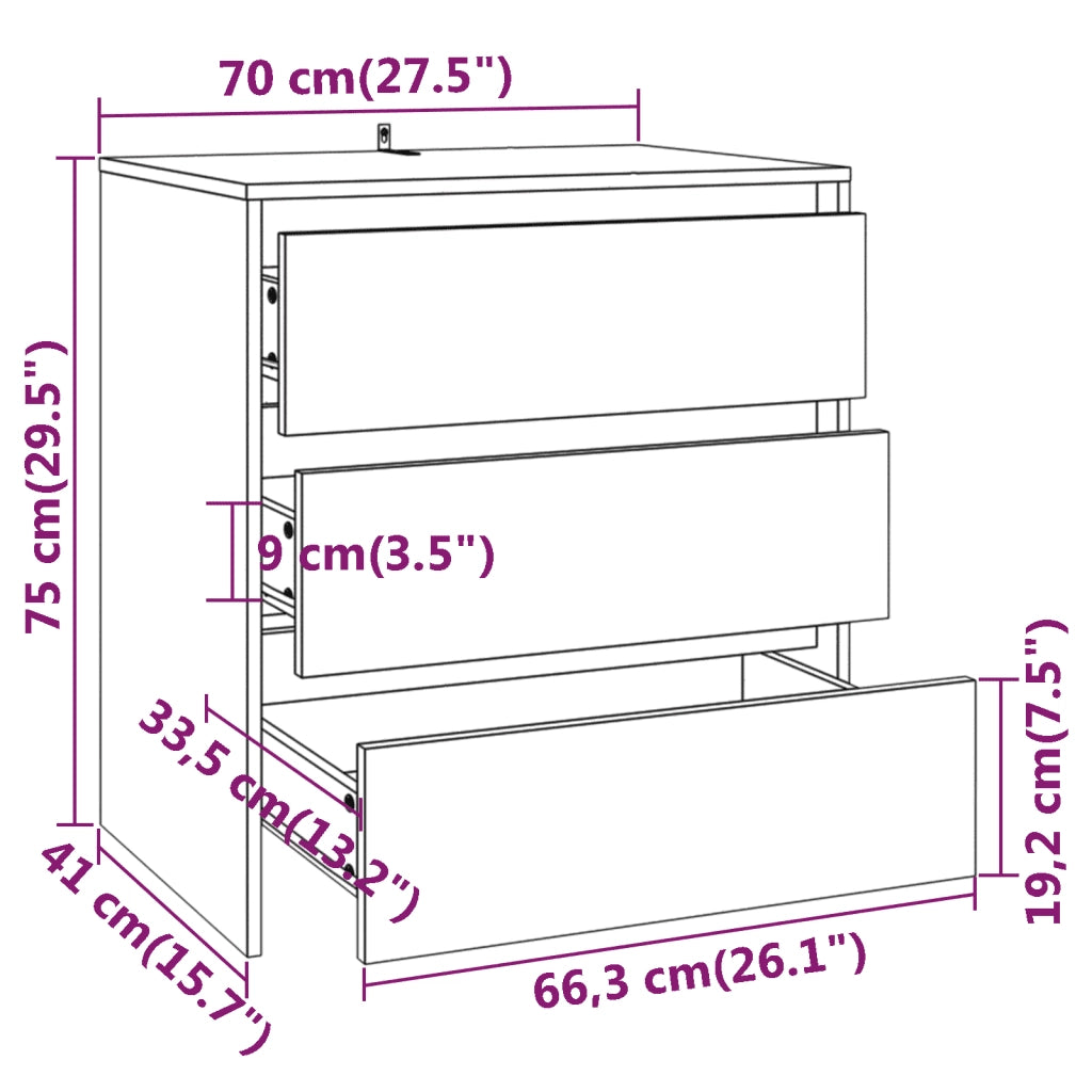 Credenze 3 pz | Madia | Buffet da pranzo | Armadio da pranzo Grigio Cemento in Legno Multistrato