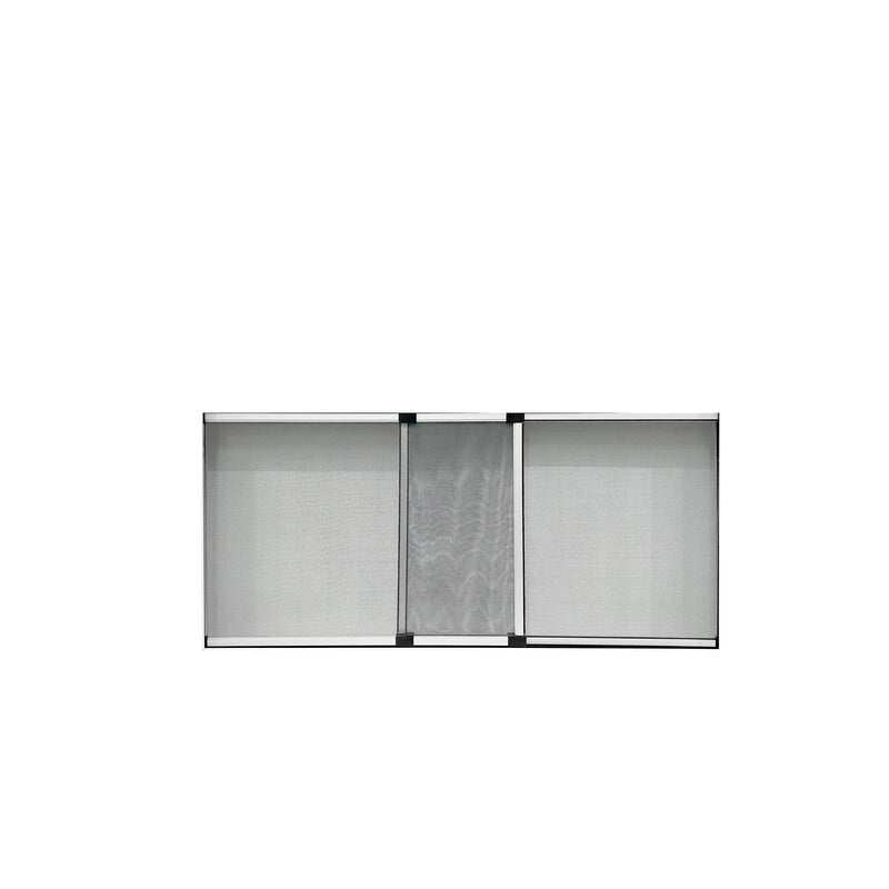 C ZANZARIERA ESTENS. C/SPAZZ. H.40X50/92 SILVER- 5,0 pz