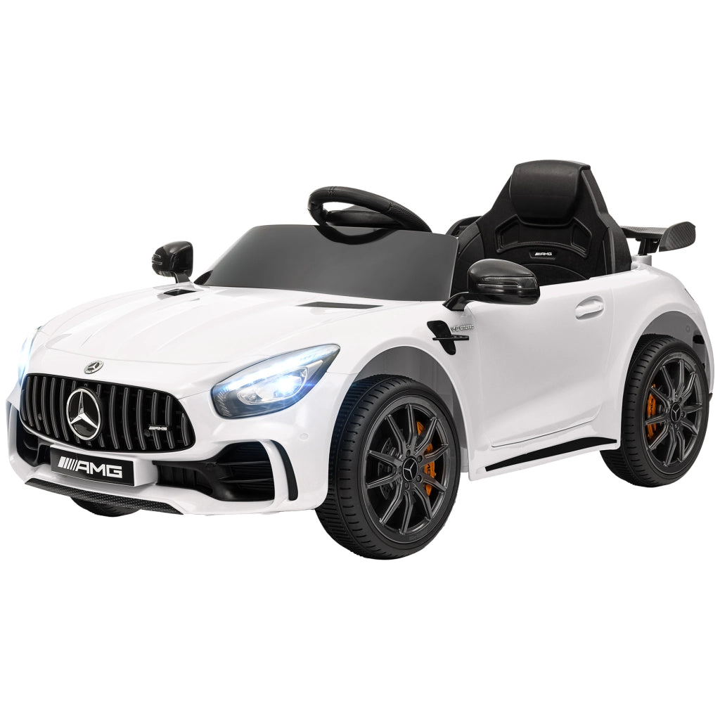 Auto Elettrica per Bambini Mercedes ¨C Xylo ¨C Bianco con Telecomando Luce e Musica