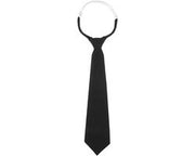 Fascia per capelli per bambini - adattabile - nera - 34 x 8 cm - per bambine/bambini