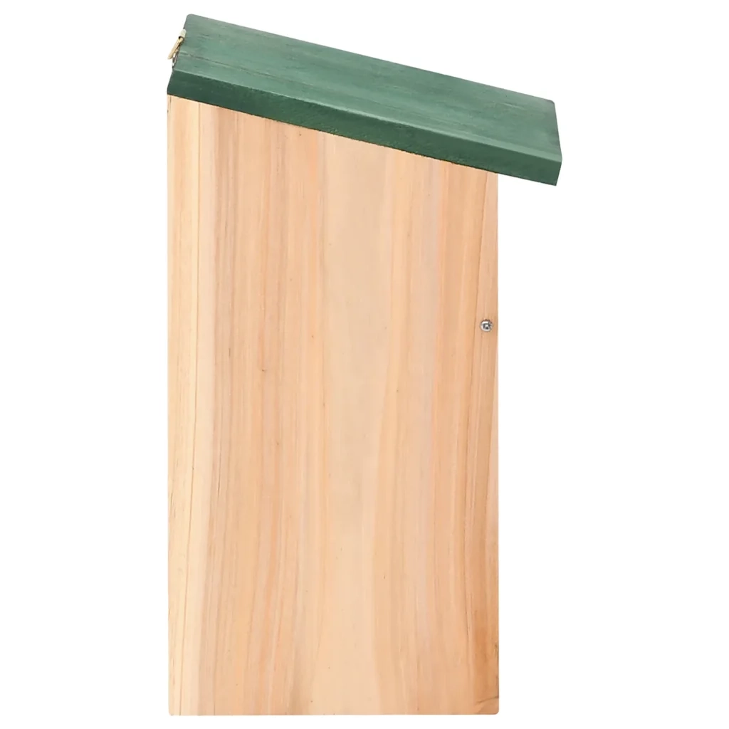 Casette per Uccelli 10 pz in Legno Massello di Abete 12x12x22cm CFW2612038