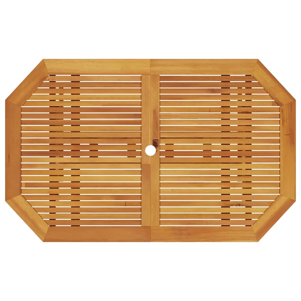 Set da Pranzo per Giardino 5 pcs Marrone 3375712