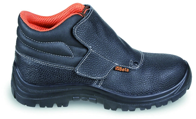 Beta SCARPE ANTINFORTUNISTICA STRINGATA IN PELLE ALTE S3 SRC 7245BK Col. Nero Mis. 38