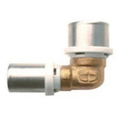 RACCORDO CURVO DOPPIO IBP A PRESSARE PER MULTISTRATO- Diam. 16- IBP- pezzi 1