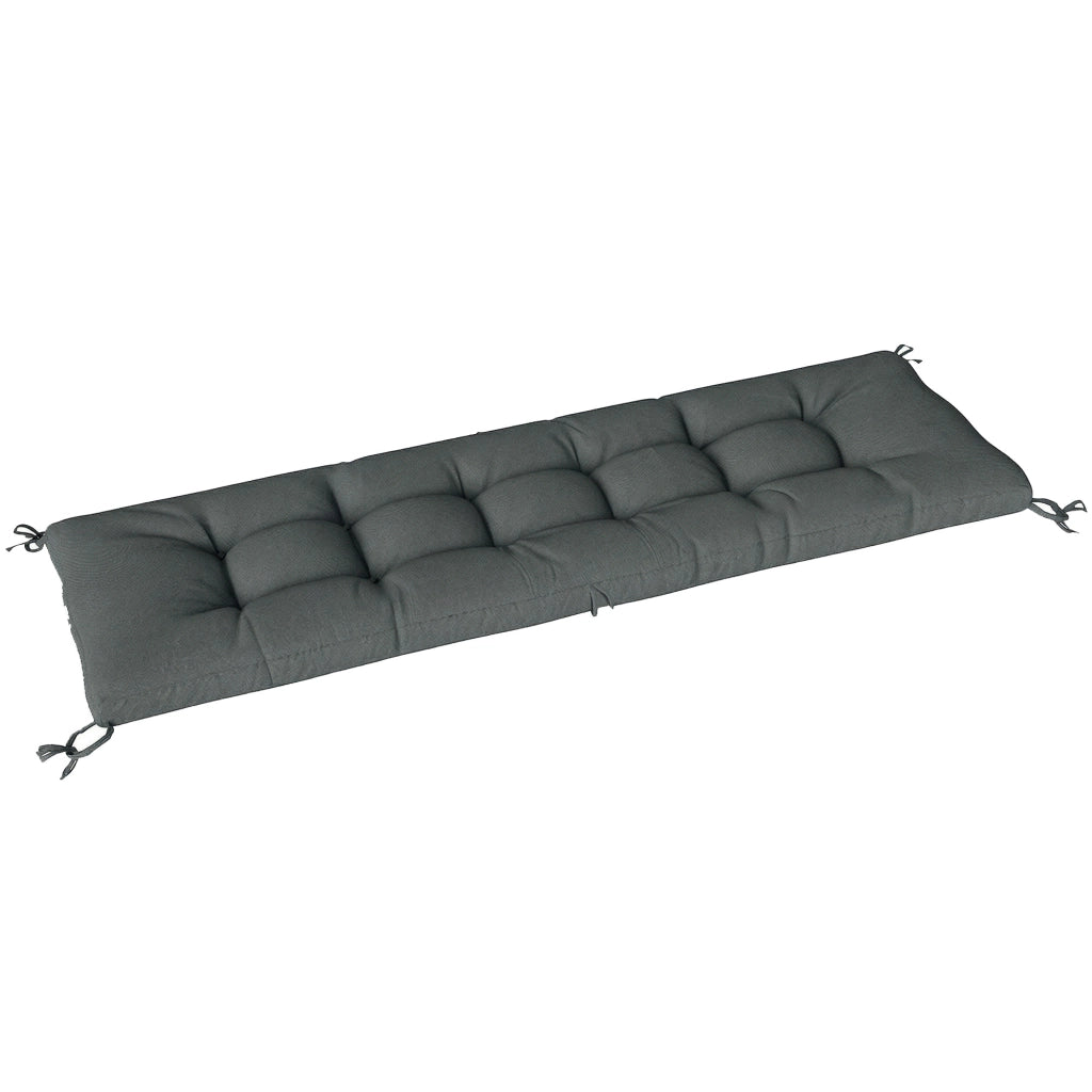 Cuscino per Lettino Prendisole ¨C Xylo ¨C Memory Foam Grigio Scuro 198x65x13cm