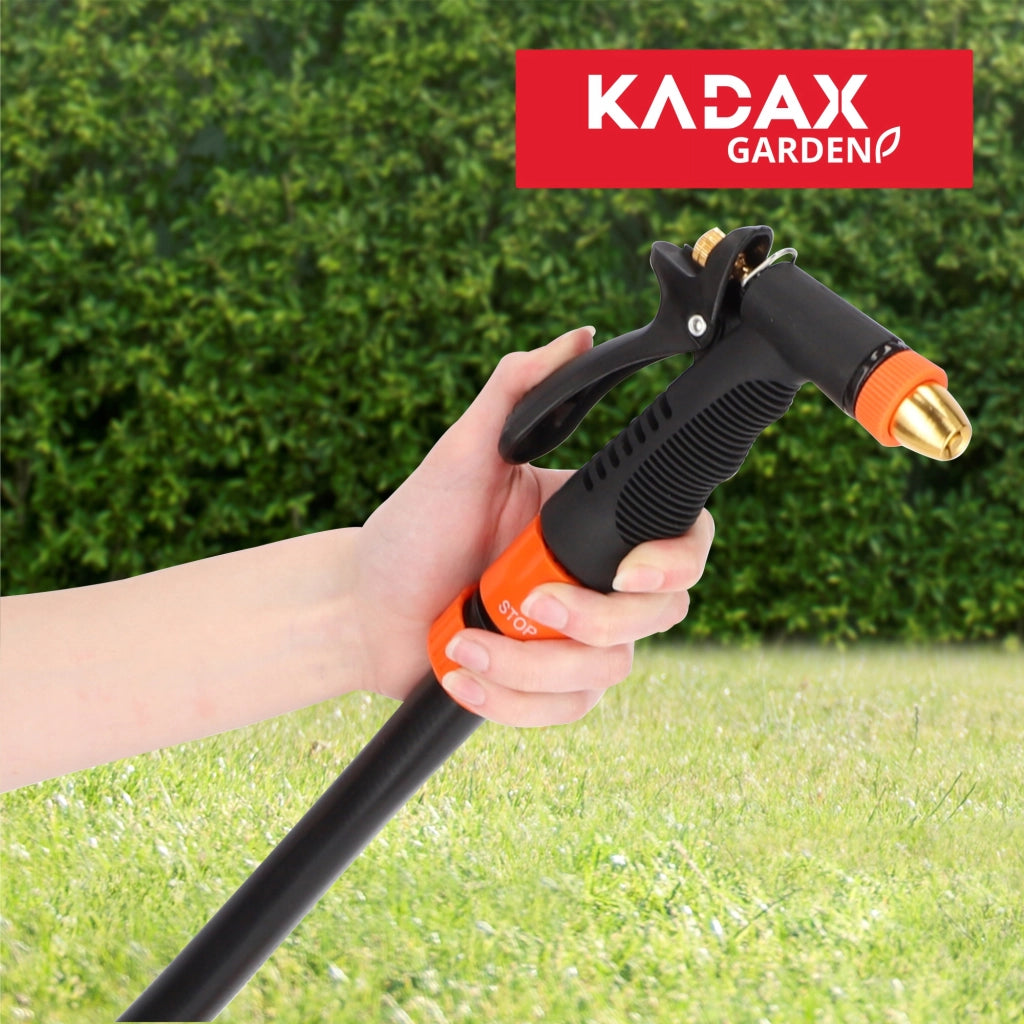 Pistola irrigatrice da giardino KADAX per tubo da giardino in metallo