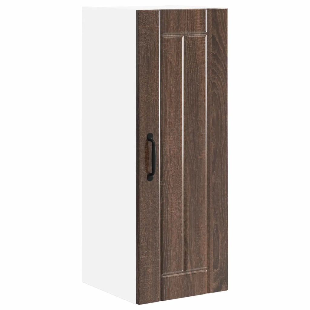 Mobile da cucina 2 pz-Set di 2 Armadio da cucina Rovere Marrone 30 x 31 x 80 cm 742088