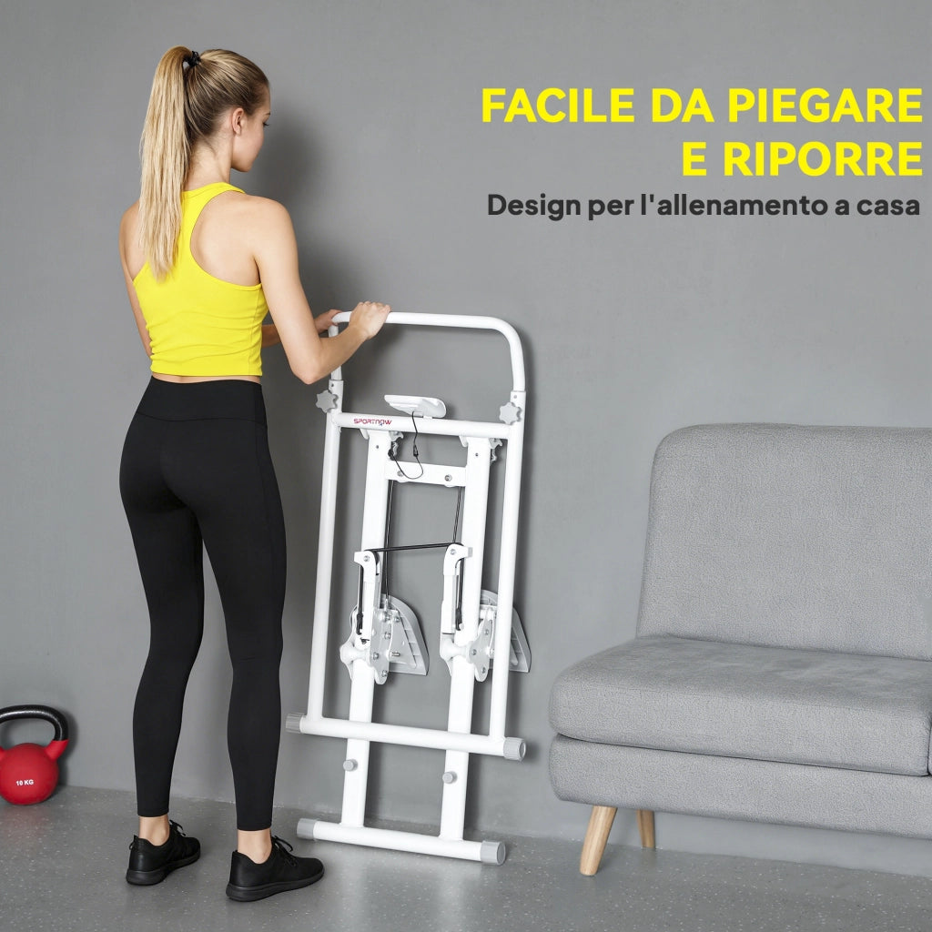 Stepper Verticale Pieghevole ¨C Minimal ¨C Bianco