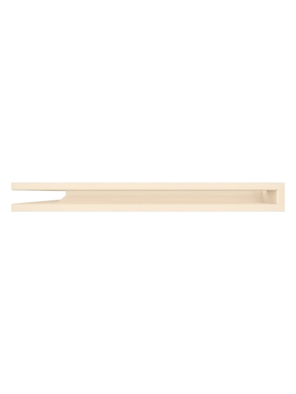 Griglia di ventilazione Angolare per camino 60x800x600 - Loft Angle sinistra crema