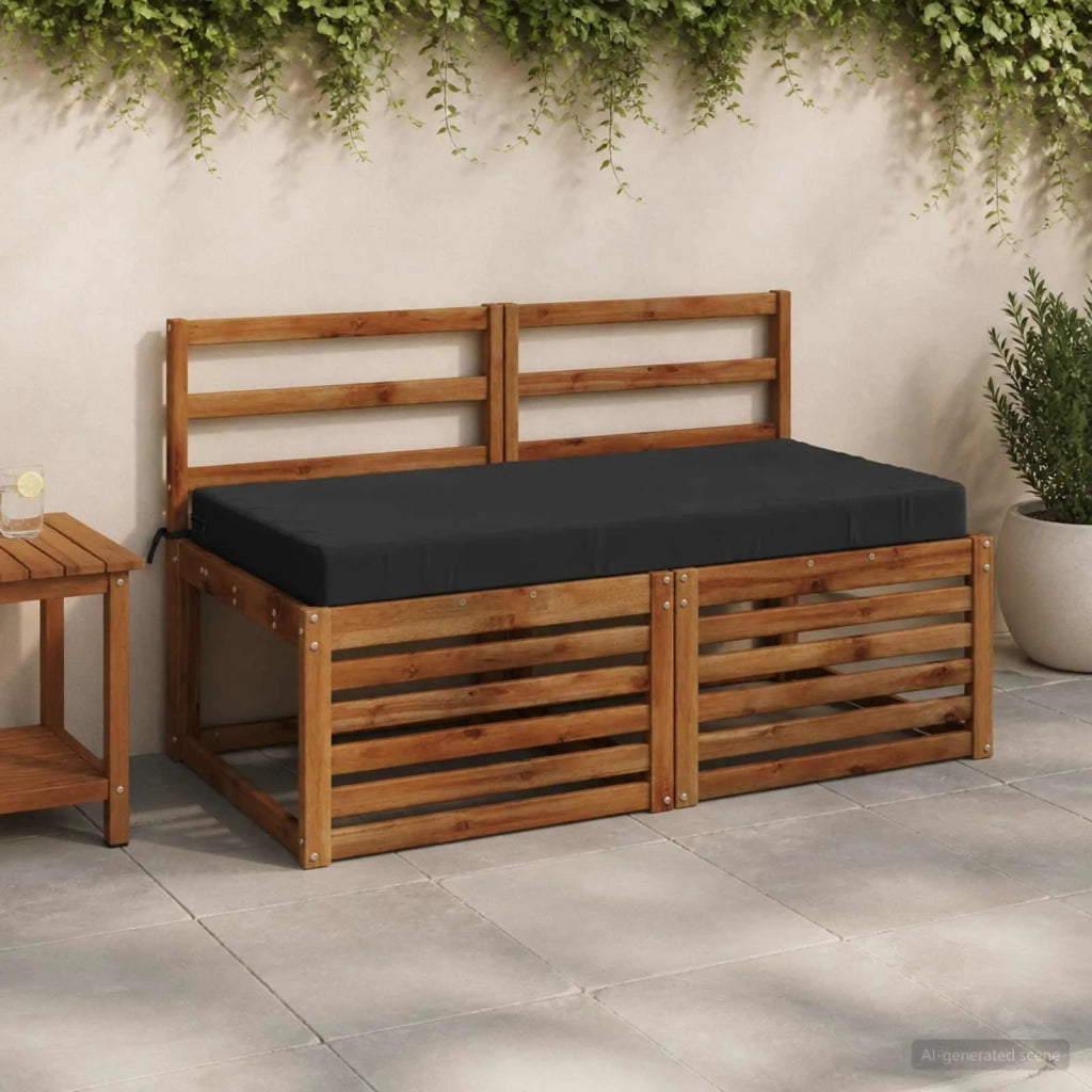 Cuscino per la seduta SOEST 100% Poliestere Antracite 946830