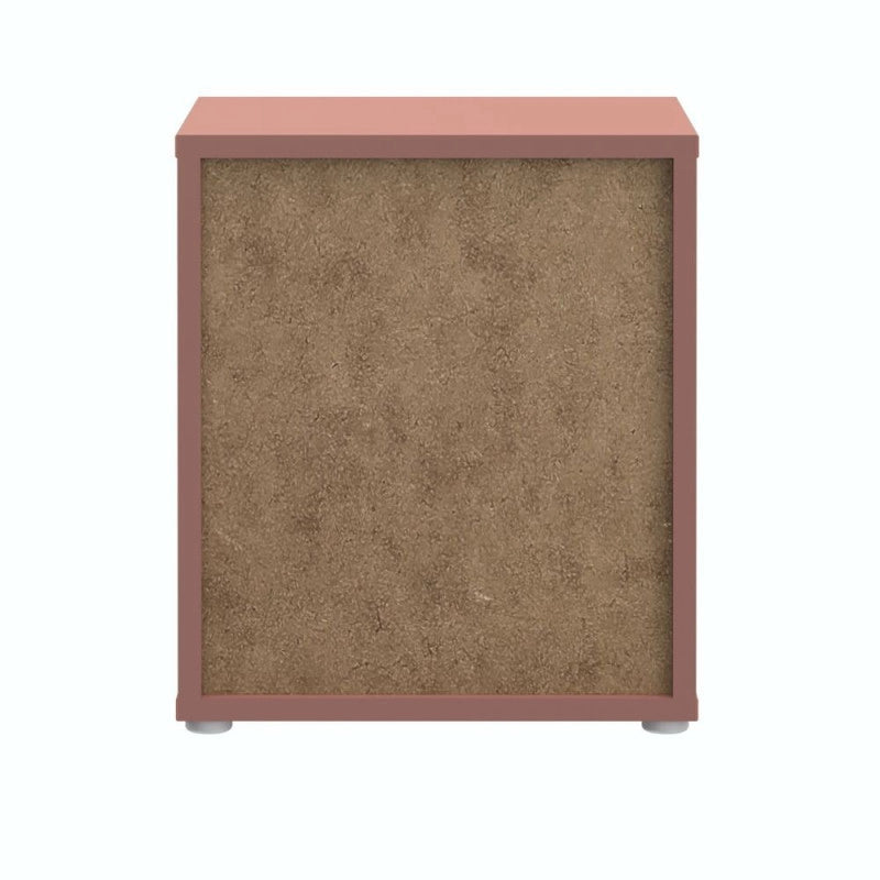 Comodino Medea 2 cassetti in colore terracotta