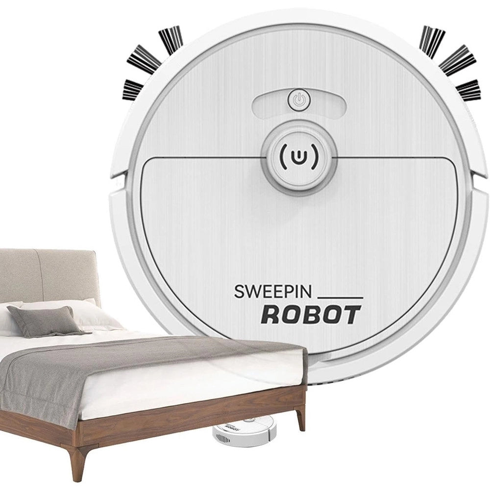 Trade Shop - Robot Spazzante Aspirapolvere Automatico Intelligente Multifunzione Per Pulizia Casa -