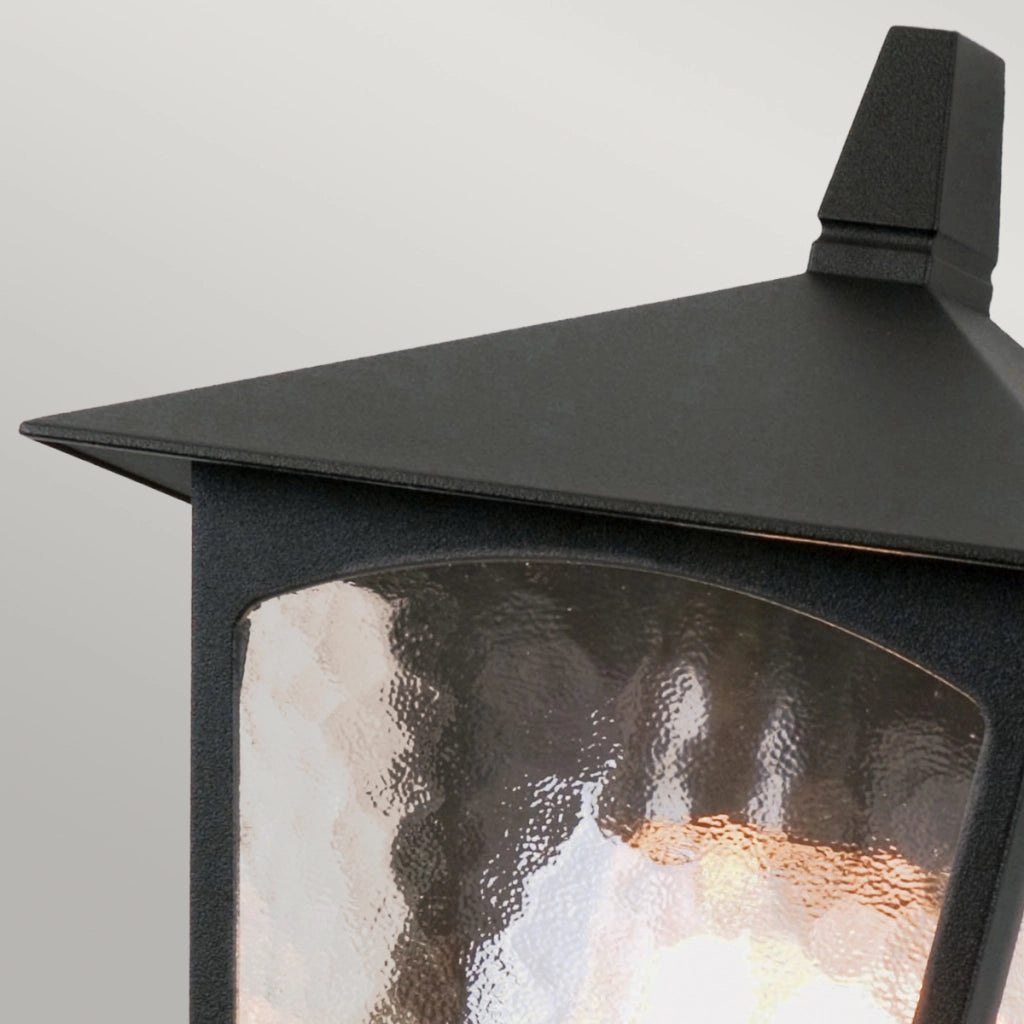 Applique esterna York 1 luce E27 nera Elstead BL15-BLACK