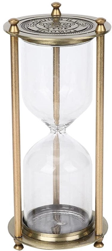 Orologio da Soglia con Timer 2 Minuti - Timer 5 Minuti - Timer 10 Minuti - Timer 30 Minuti - Vetro Resistenente allo Shock - Orologio da Soglia con Display Transparante Sostenibile