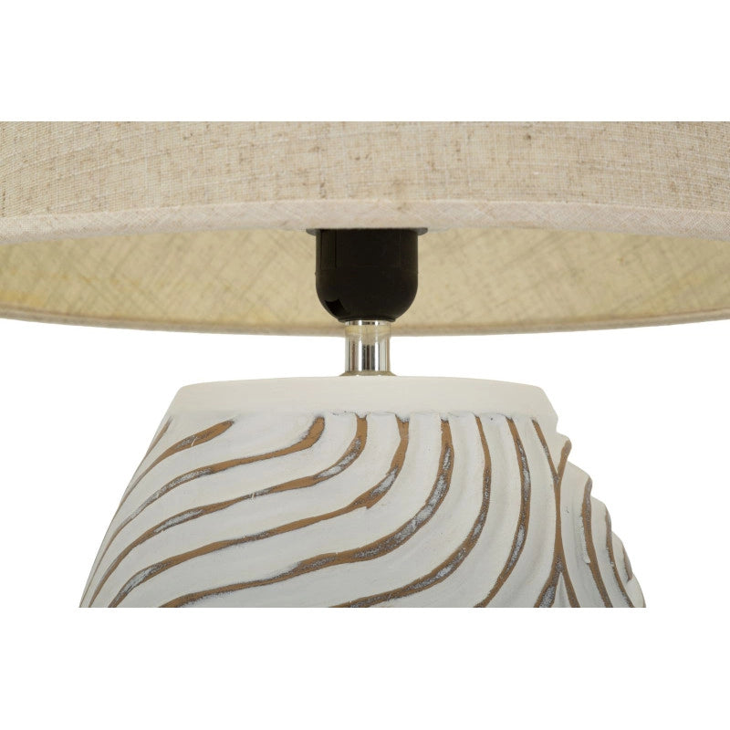 Lampadelle A Da Tavolo Resina Oblix cm ø 35x55