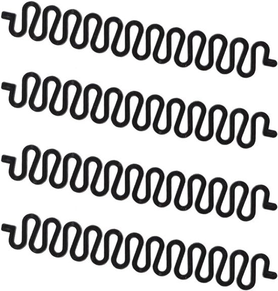 Strumento per intrecciare capelli in 12 pezzi, con visiera in plastica marrone, per braid ondulato con twist francese - accessori per capelli per DIY - stili di capelli intrecciati