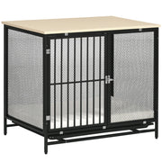 Gabbia per Cani ¨C Zephmum ¨C Nero, 80x55x71 cm