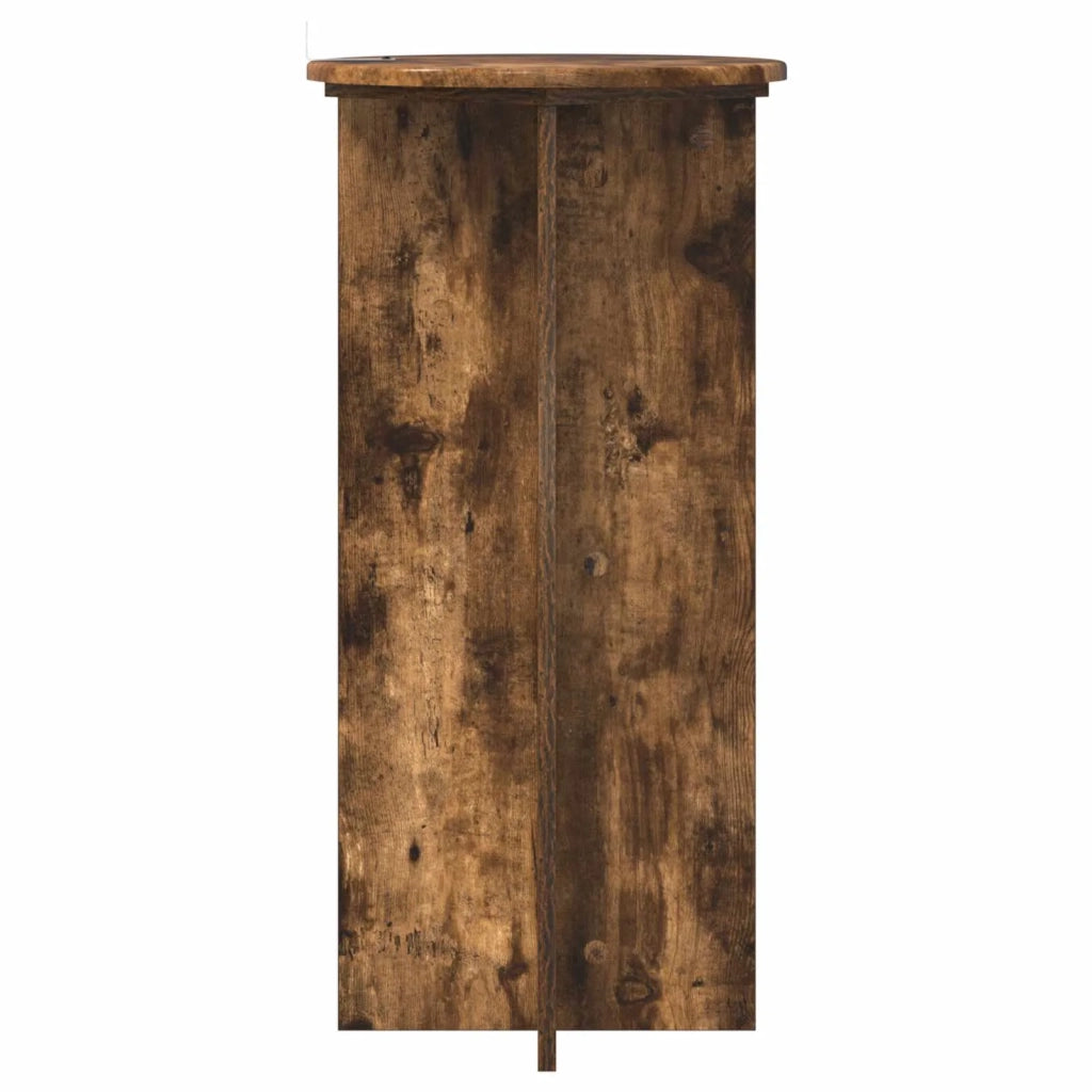 Supporto per piante | Sostegno per piante 2 pz Rovere Fumo 40 x 40 x 80 cm