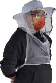 Cappelli di Protezione per Apicoltori - Tela Respirante - Antinettura - 2 Pack .