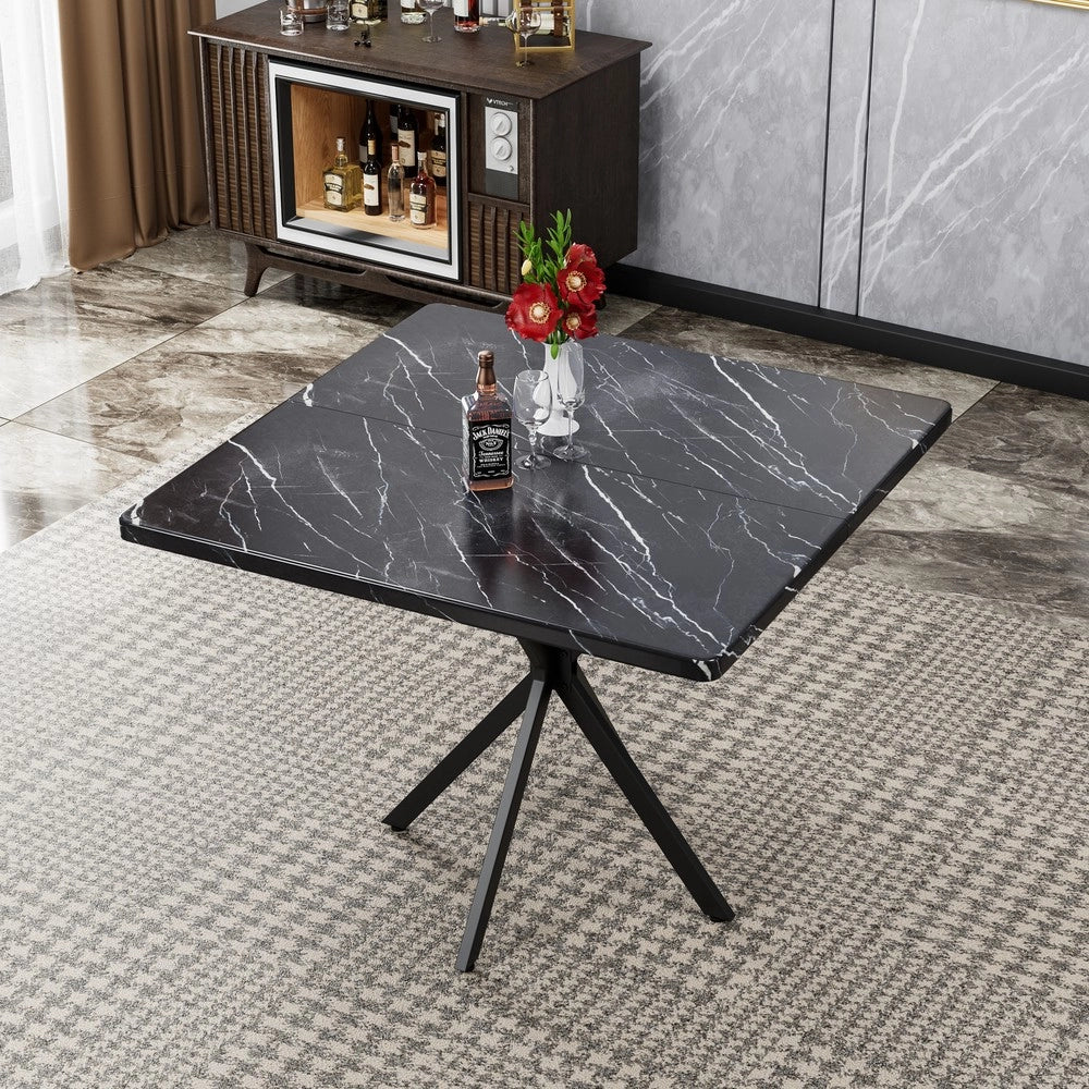 Tavolo da Pranzo Quadrato per 4-6 Persone ¨C Xylo ¨C Moderno, Salotto, Cucina