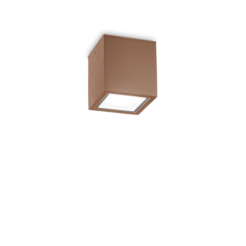 Lampada Da Soffitto Techo Pl1 Small Coffee Ideal-Lux