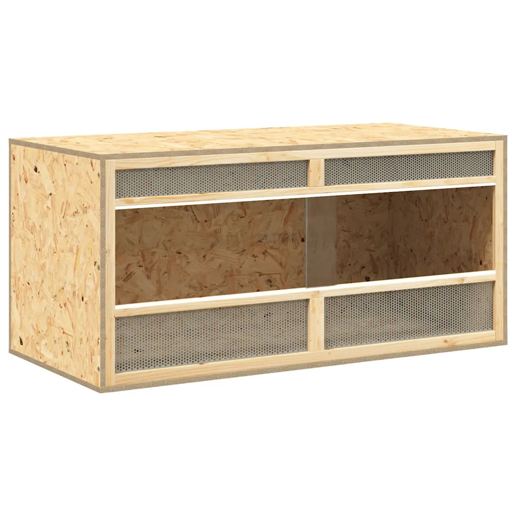 Terrario in Legno Multistrato 100x47x47 cm 170885