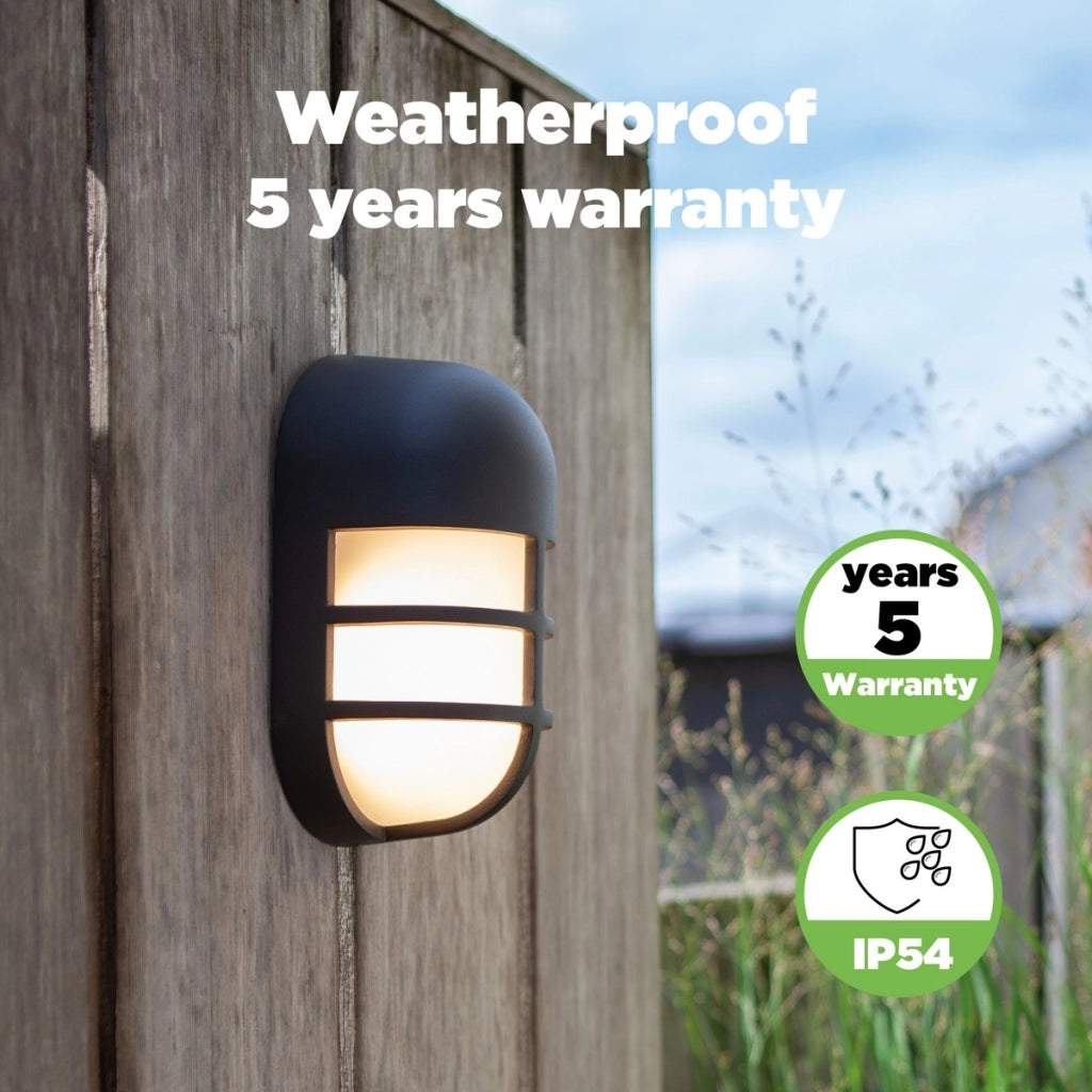 Applique esterno BULLO antracite Lutec LED 15W IP54