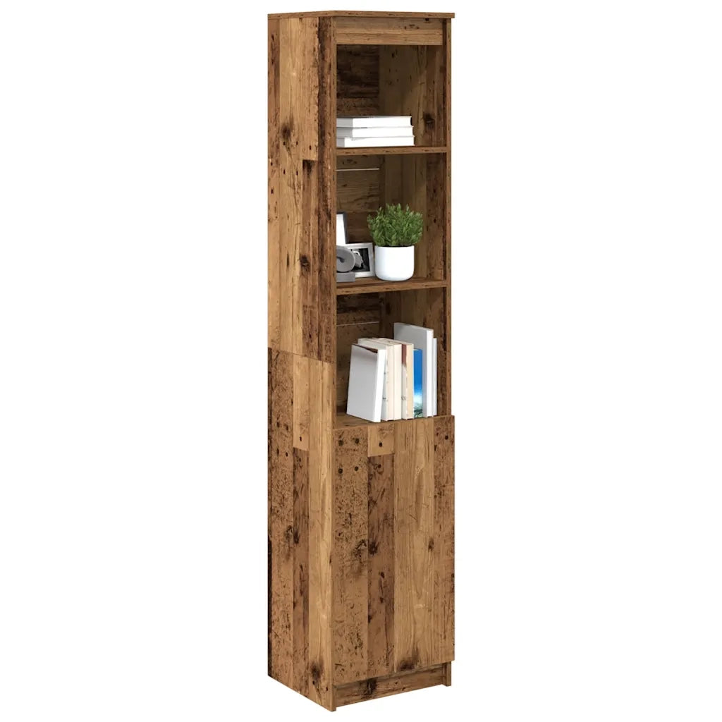 Credenza Legno Antico 37,5x35x180 cm in Truciolato 861677