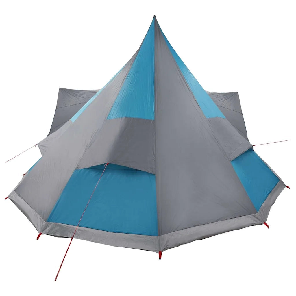 Tenda Tipi con tetto-Tenda da campeggio Blu 510 x 690 x 330 cm taffet¨¤