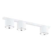Barra spot bianca minimal 70cm 3xES111 15W Nano Emibig