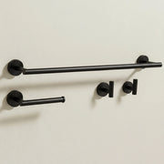 Set Accessori Da Bagno Ari Black 4 Pezzi