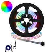 Striscia LED 12 pcs Nero e trasparente 550 mm Rame e plastica 3429099
