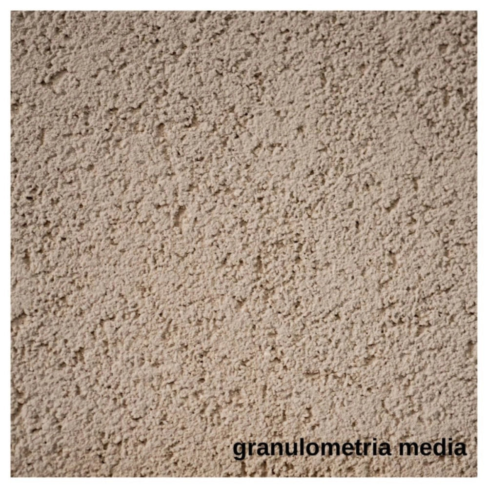 Rivestimento spatolato acrilsilossanico medio per facciate esterne *** formato 25 kg, confezione 1