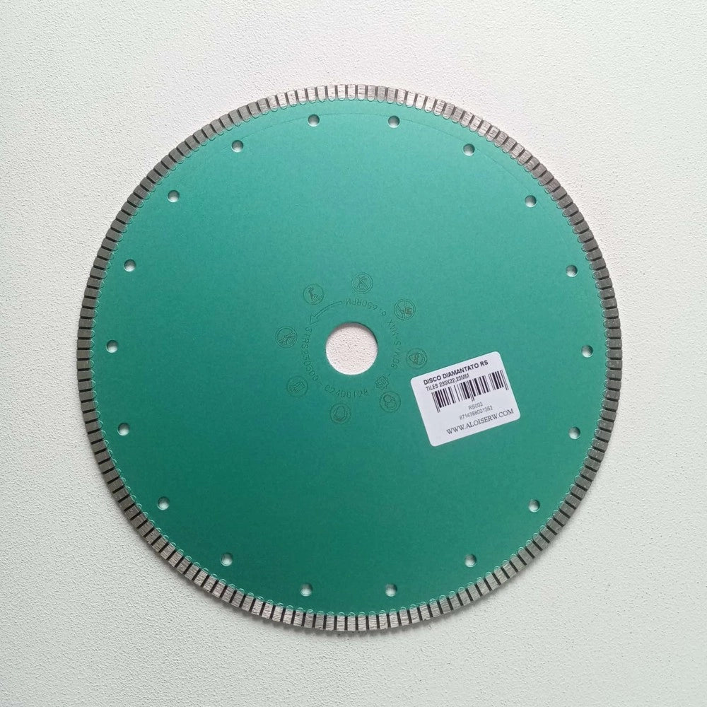 Sankyo rs 230mm disco diamantato universale per taglio piastrelle agglomerato granito