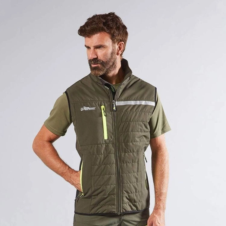 Gilet Upower Wall Taglia l Dark Green