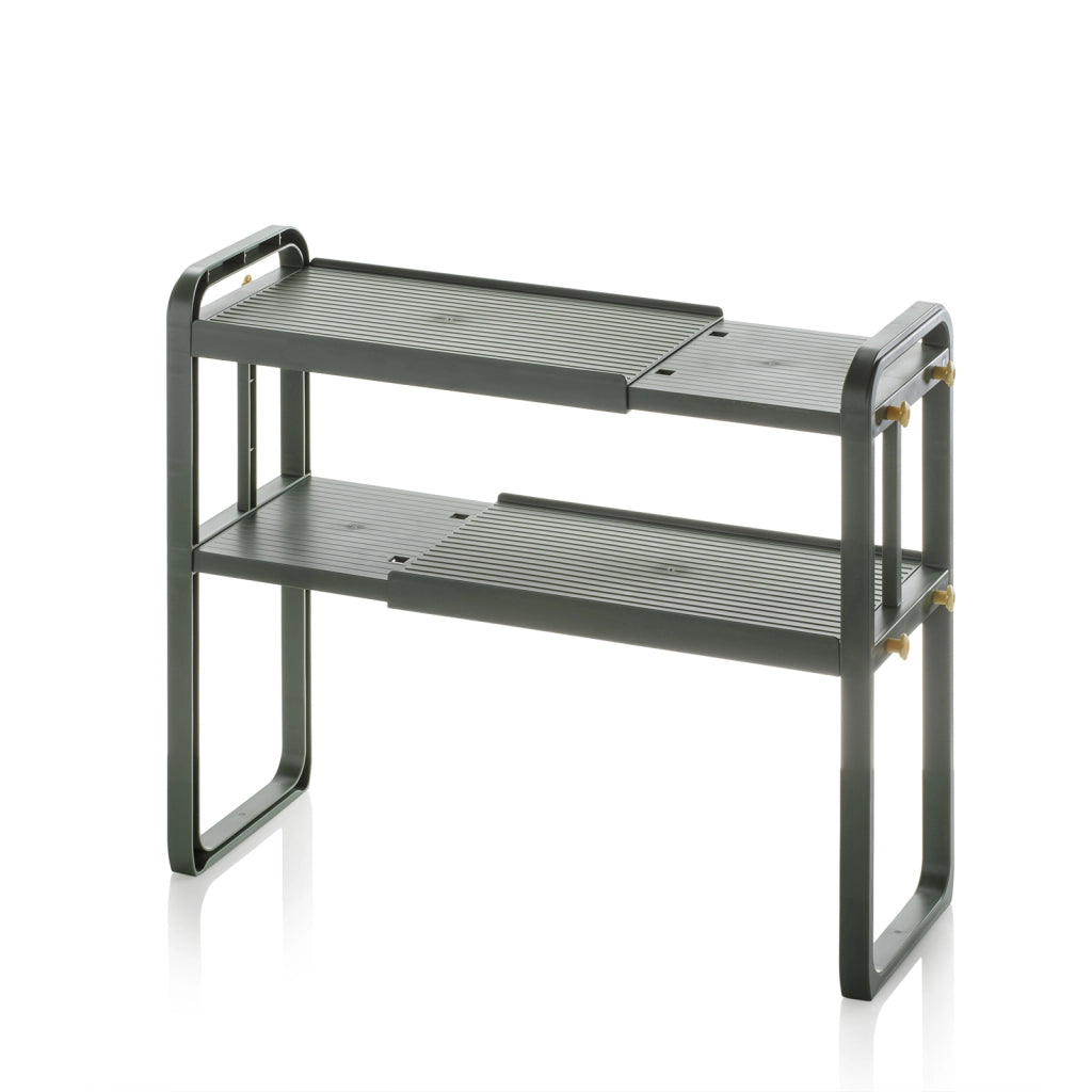 Organizzatore 2 ripiani per scaffali ATOS verde