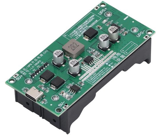 Pannello di ricarica batteria ad alta potenza - 15W 3A - Alimentazione continua - Carta di ricarica per batteria lithium - Alimentazione - Adatto per dispositivi...