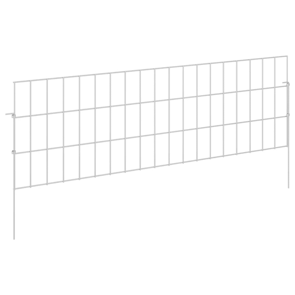 Recinzione da Giardino con Picchetti 24 pcs 95 x 30 cm Mesh 42042962