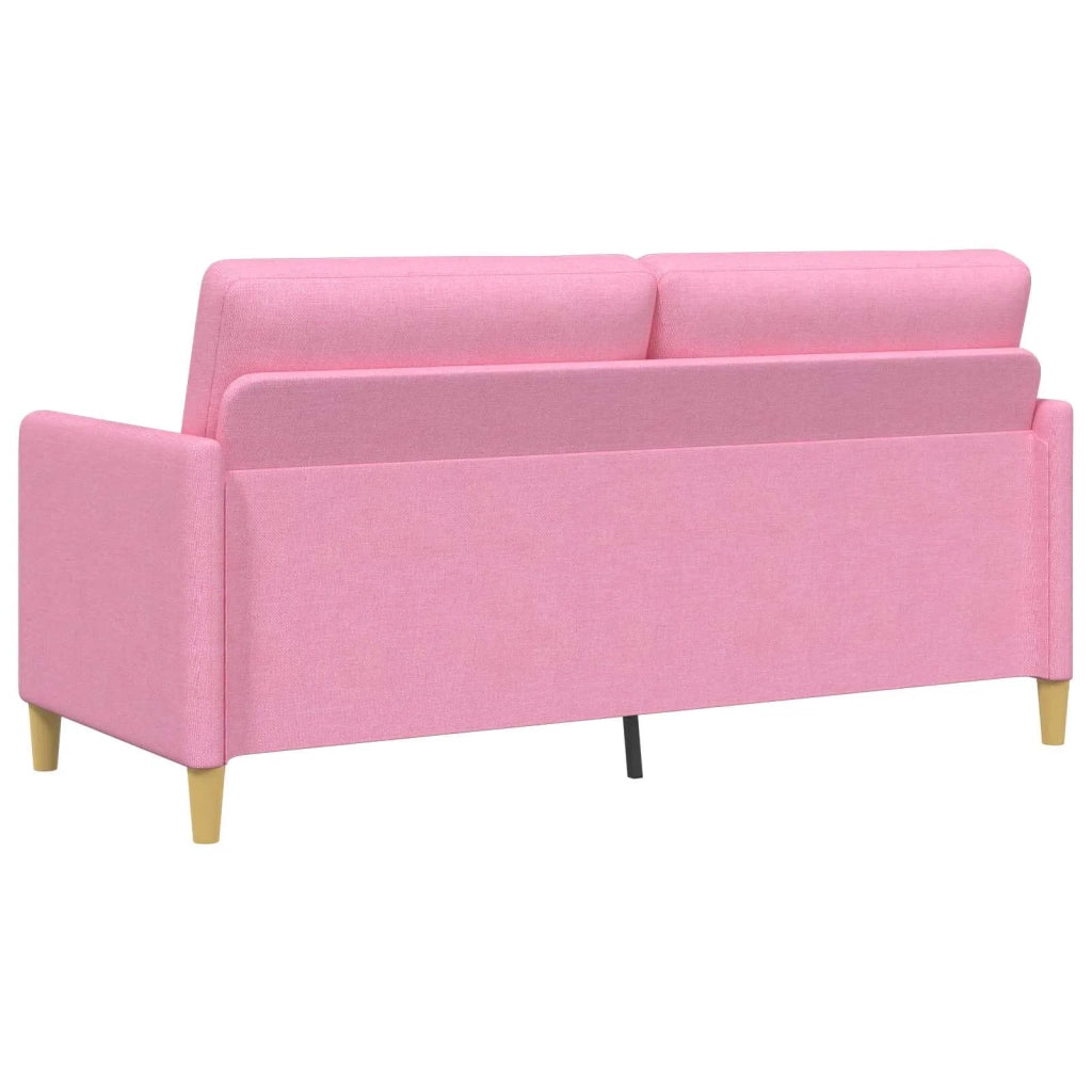 Set di Divani con Storage 2 pz Rosa Poliestere 3429188