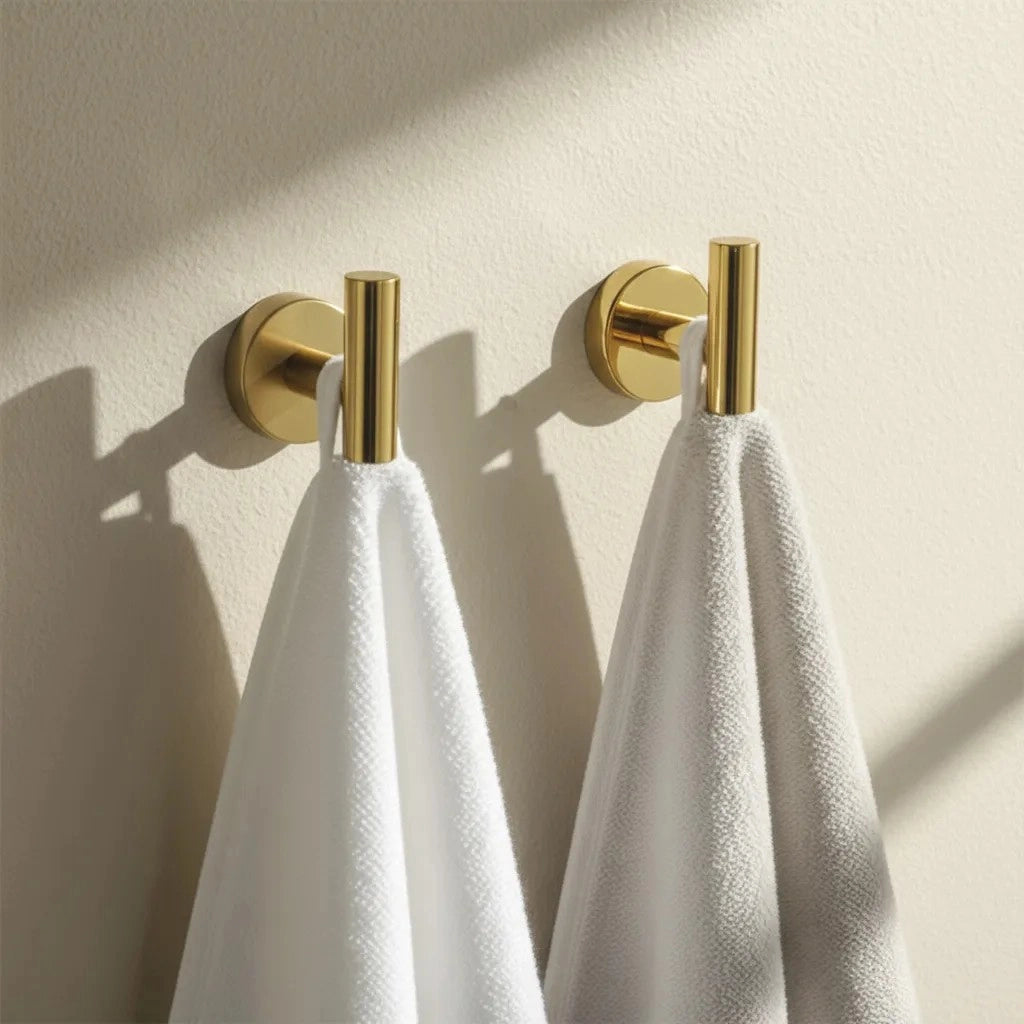 Set Accessori Da Bagno Ari Gold 4 Pezzi
