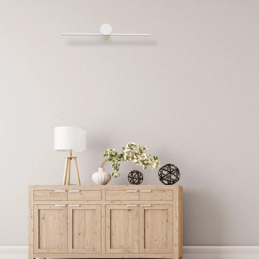 Applique Modern Slim M bianca LED 6W 3000K IP44 Light Prestige