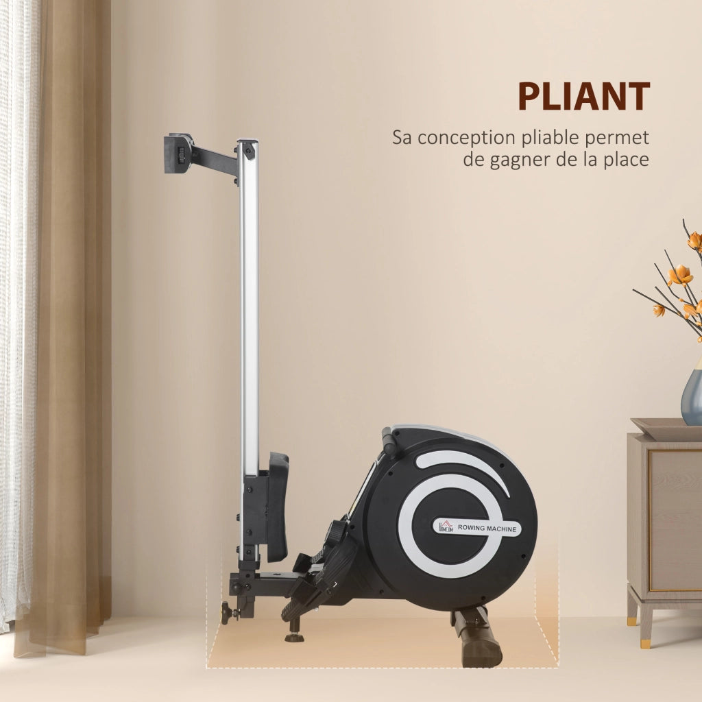 Vogatore Pieghevole ¨C Xylo ¨C Resistenza Magnetica 8 Livelli, Display LCD, Alluminio Acciaio