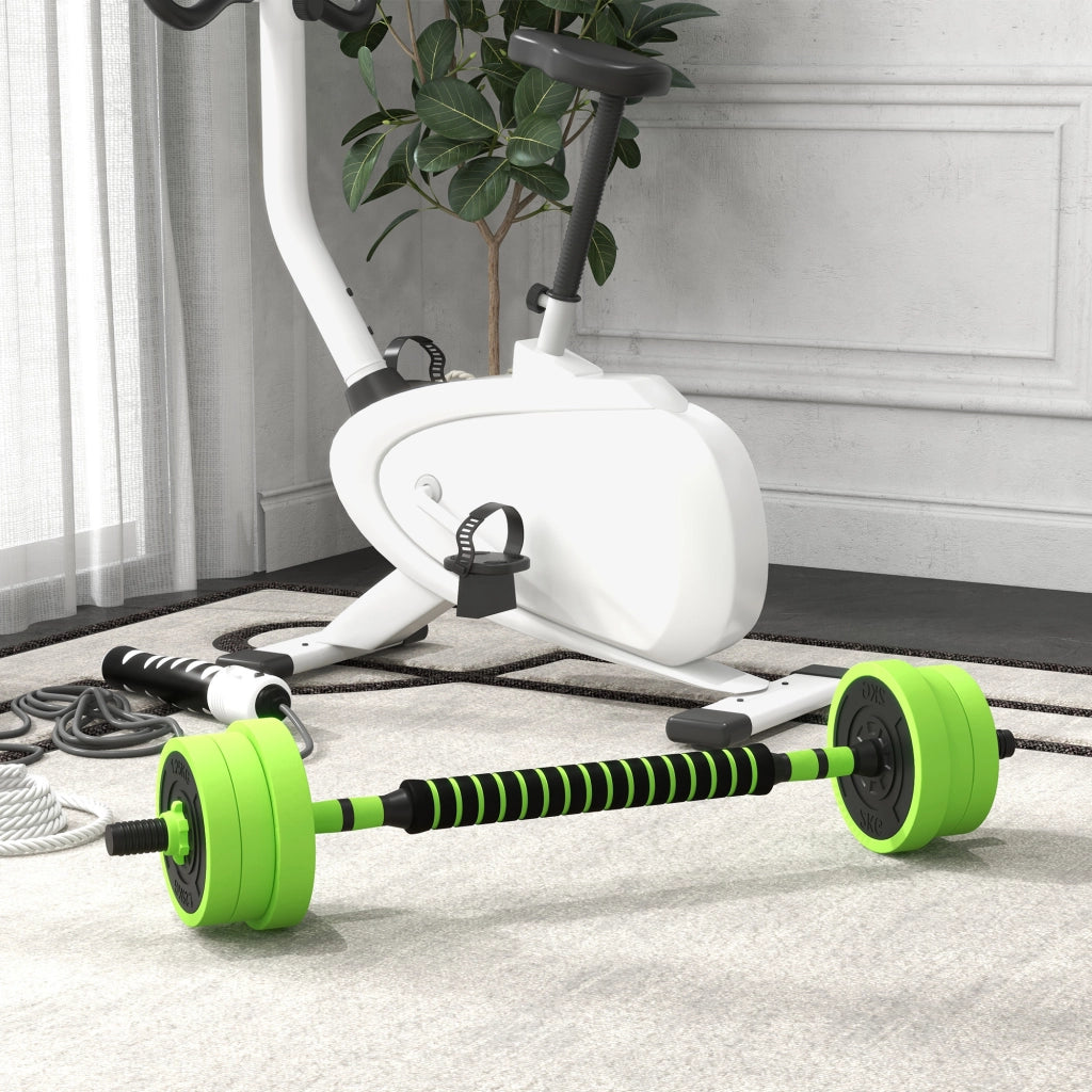 Set Pesi Palestra 4 in 1 40kg ¨C Xylo ¨C Kettlebell Manubri Bilanciere