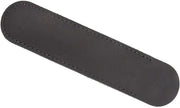 Copripenne in pelle morbida 15 cm x 35 cm/42 cm nero