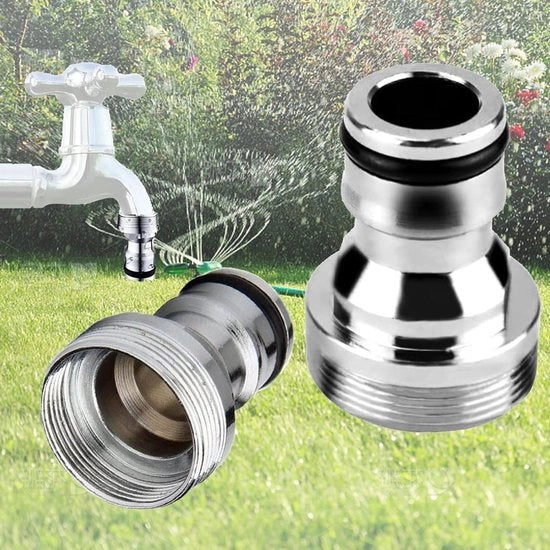 Adattatore per tubo idraulico - Slangkoppeling adattabile per tubi M22 e M24