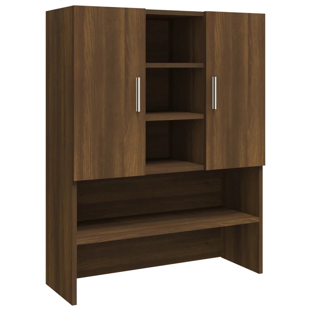 Mobile per Lavatrice Rovere Marrone 70,5x25,5x90 cm 815947